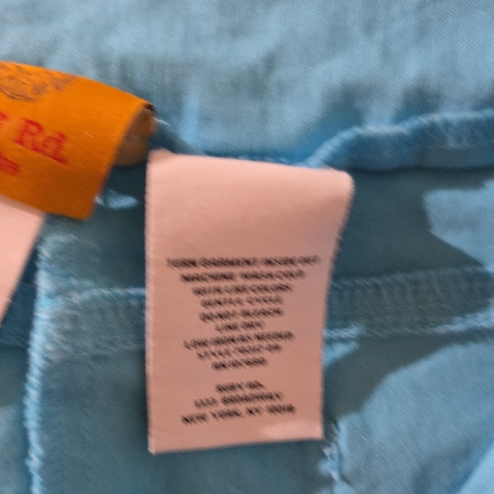 Ruby Rd. Blue Capris - Picture 3 of 5
